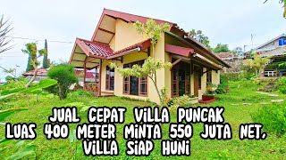Download lagu FOR SALE QUICKLY CHEAP VILLA IN PUNCAK, READY TO OCCUPIED, 550 MILLION NET WITH AN AREA OF 400 ME... mp3