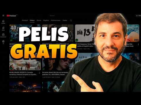 7 PLATAFORMAS para ver PELÍCULAS GRATIS, 100% legal