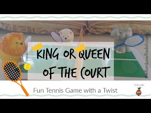 Fun Tennis Games:  King or Queen of the Court