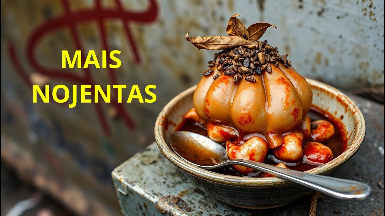 As 12 COMIDAS MAIS NOJENTAS da Índia que Você NÃO Acredita que EXISTEM!