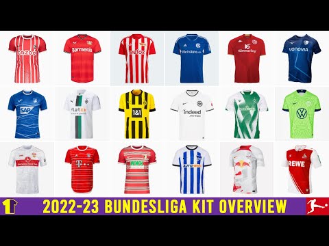 2022-23 Bundesliga Kit Overview - All 51 Football Shirts