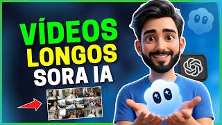😱 Sora ATUALIZOU e está INSANO! Crie vídeos LONGOS GRÁTIS e sem marca d'água!