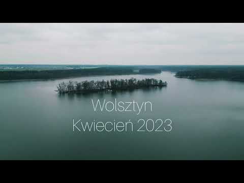 Wolsztyn z lotu ptaka - Kwiecień 2023