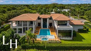 Inside a $9,500,000 Miami Mansion with Pool, Cinema & Resort Style Outdoor Spaces