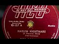 Harlem Nightmare, Tito Rodrigues And His Orchestra