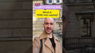 What did he say?! VERY BRITISH English listening test #english #papateachme #englishlistening