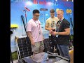 Day 1 At 135th Canton Fair Visitors Order Solar Panel Cleaning Brushes On The Spot