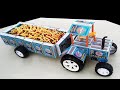 How To Make Matchbox Tractor Trolley At Home Amazing DIY Toy Tractor Trainvideos