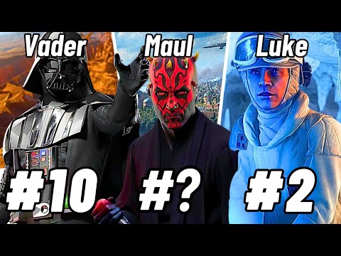 Ranking ALL Battlefront 2 Heroes & Villains From WORST to BEST