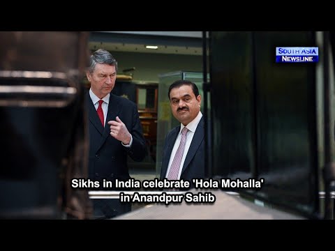 Sikhs in India celebrate 'Hola Mohalla' in Anandpur Sahib