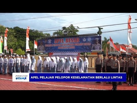 APEL BESAR PELAJAR PELOPOR KESELAMATAN BERLALU LINTAS POLRES PASER