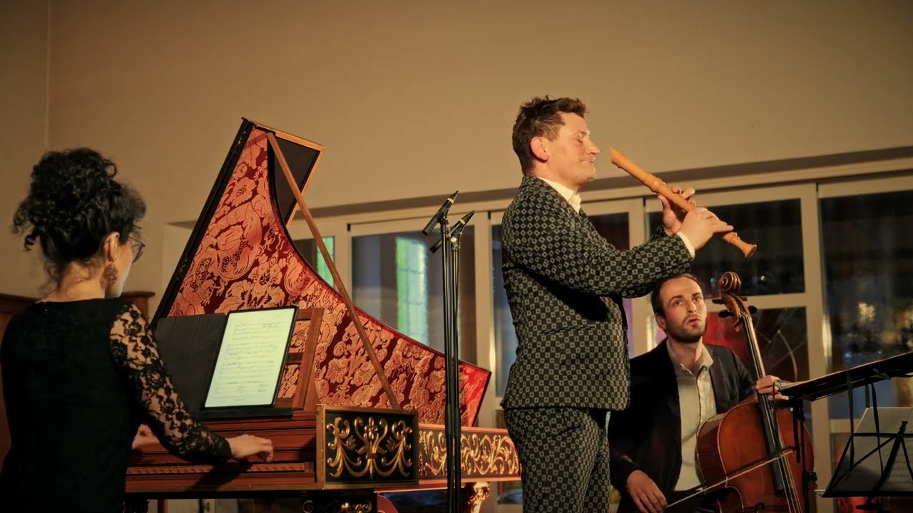 Telemann - Fantasia and Trio 8 with Maurice Steger and Arianna Radaelli