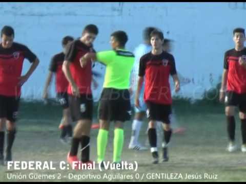 FEDERAL C: Deportivo Aguilares se consagró campeón tras caer por 2 a 0 ante Unión Güemes