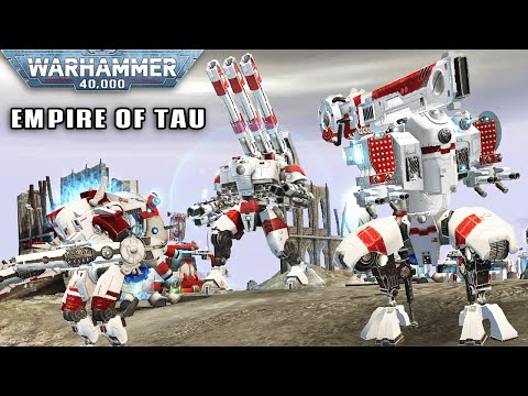 TAU HEAVY BATTLESUITS vs Orks - Unification Mod (Survival), Warhammer 40k: Dawn of War: Soulstorm