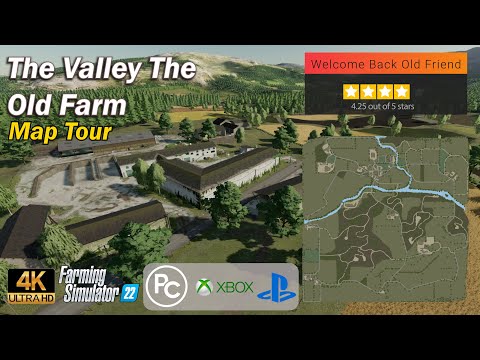 The Valley The Old Farm | Map Tour | Farming Simulator 22