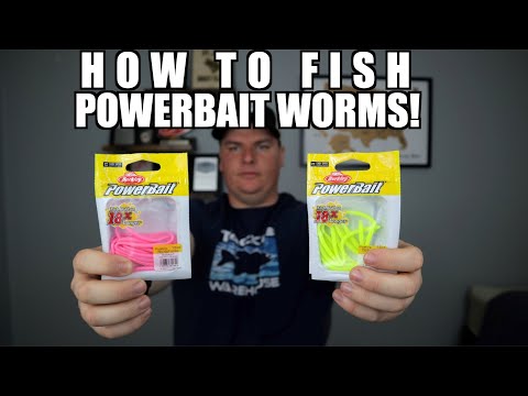 How to Fish Berkley Powerbait Trout Worms to catch Tons of trout!