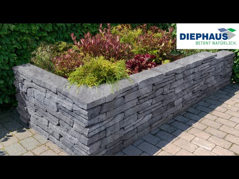 Diephaus Mauerstein Balmaseda, 40x18x8cm - quarzit