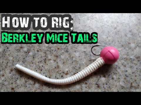 How To: Rig Mice Tails Using Mosquito Hooks