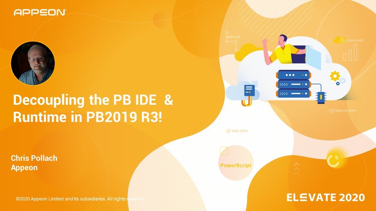 Decoupling the PowerBuilder IDE and Runtime