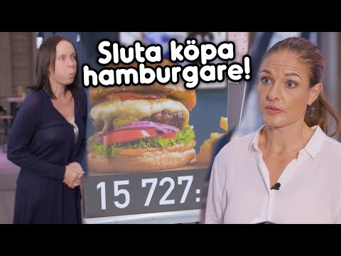 Köper hamburgare till kompisar för 15 000! | Lyxfällan