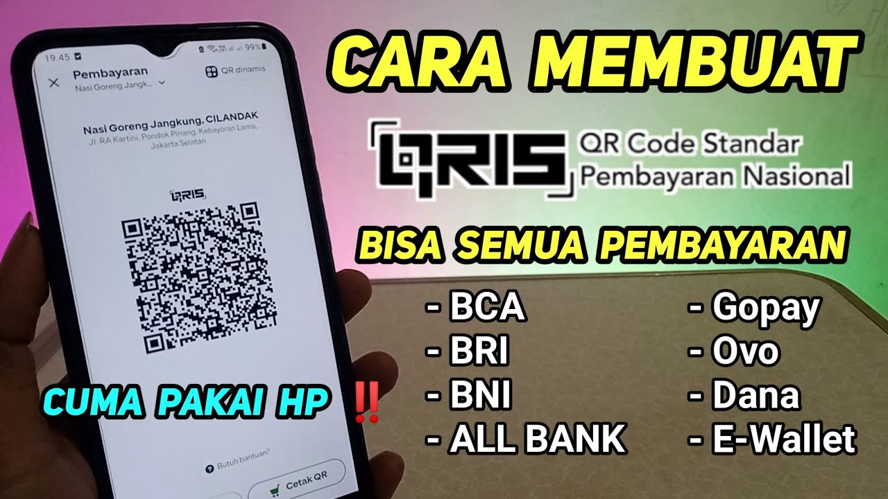 How to Create QRIS for All Payments | How to Create QRIS for All Payments | How to Create QRIS fo...