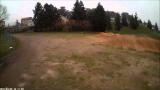 preview picture of video 'RCX H250 VS TRICOPTER HOME MADE DRONE RACER FPV AIRGONAY STYLE A SAINT ETIENNE'