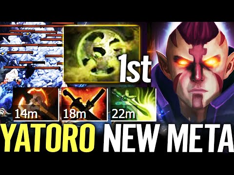 🔥 YATORO Anti Mage NEW META — Orb of Corrosion 1st Item GODLIKE 4MIN 1ITEM Dota 2 Pro