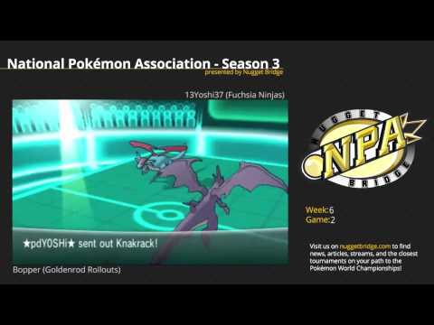 NPA 3 Week 6 - Bopper (Goldenrod Rollouts) vs 13Yoshi37 (Fuchsia Ninjas) Game 2