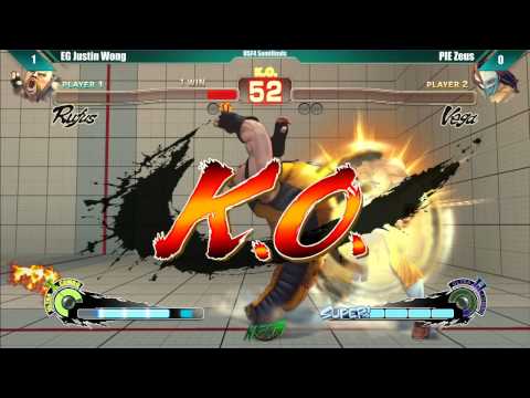 NEC15 - USF4 - Top 32 - EG Justin Wong vs PIE Zeus / PIE Smug vs TS Sabin