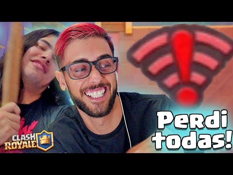 A PARTIDA MAIS AZARADA DO CLASH ROYALE