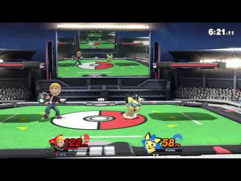 Mii Gunner (Jon) vs Pichu (FaceOfBeau)