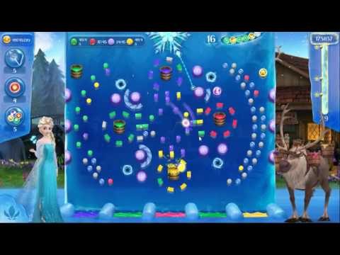 Frozen Free Fall: Icy Shot Level 263 - NO BOOSTERS ☃☃☃