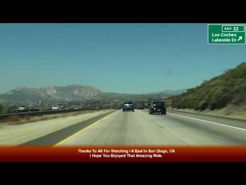 I-8 East San Diego, California