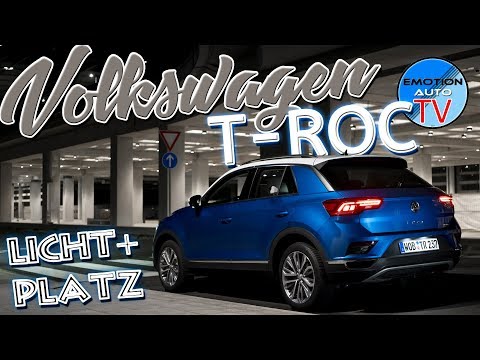 VW T-ROC 2.0 TDI DSG 2018 - Licht + Innenraum / Review