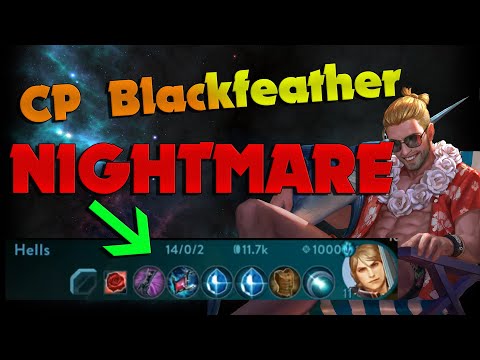 CP Blackfeather NIGHTMARE!// Vainglory 5v5
