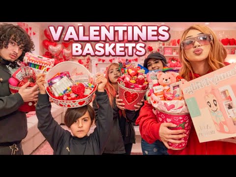 WE MADE EACH OTHER VALENTINES BASKETS