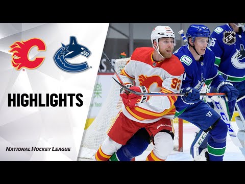 Flames @ Canucks 2/11/21 | NHL Highlights