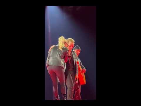 Lady Gaga joins U2 for 'Shallow' at Las Vegas' Sphere