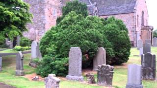 preview picture of video 'Kirk And Graveyard Cramond Edinburgh Scotland'