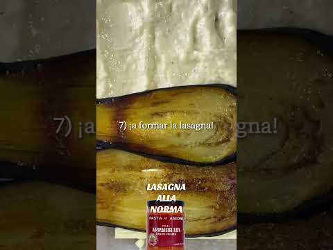 LASAGNA ALLA NORMA❤️🔥✨🫰🏼 #lasagna #recipe #food #receta #recetasaludable #parati #recetasfaciles