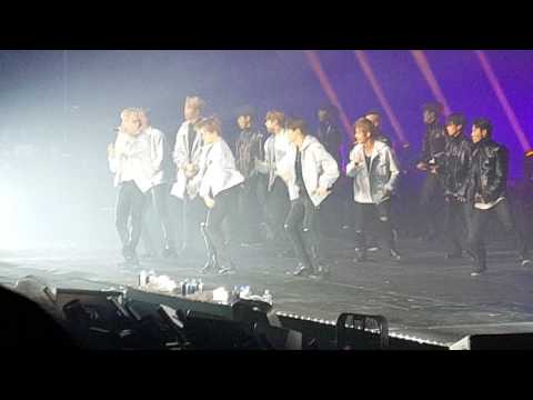 BTS WINGS TOUR CHICAGO FANCAM 170329 - 뱁새 (baepsae, crow tit, silver spoon)