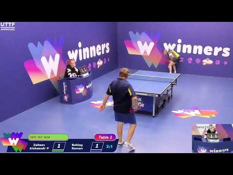 WINners CUP table 2  20.09  Zaitsev Aleksandr P - Boklag Roman 13:00