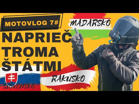 Motovlog #7 Naprieč troma štátmi - Slovensko, Maďarsko, Rakúsko - Matúš Jazdí