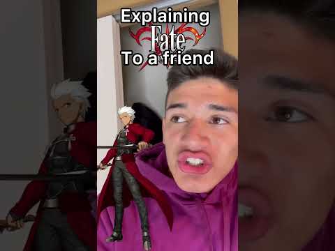 Explaining Fate to a Friend #senpapi #fatestaynight #anime #fate #archer #gaming