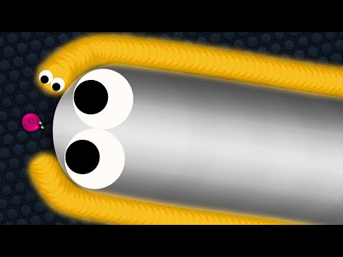 Slither.io Pro Tiny Snake vs Giant Noob Snakes - Epic Slitherio Gameplay