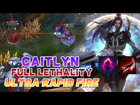 Caitlyn (Full Lethality) | URF Mode - League of Legends