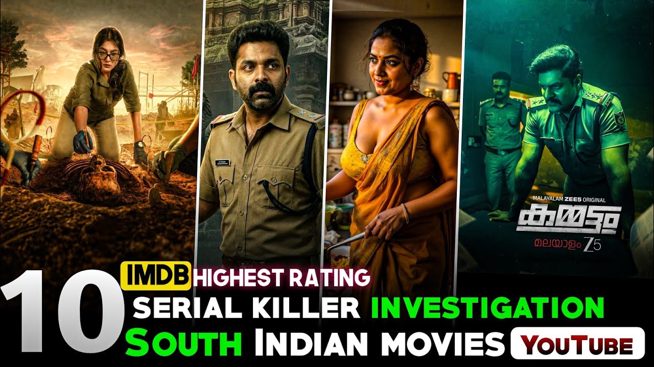 Top 10 Best South Indian Suspense Thriller Movies in Hindi| 2026 South Murder Mystery Movies Hindi