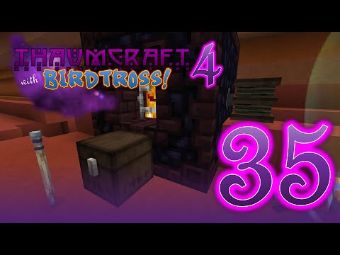 Thaumcraft 4.2.3.5 with Birdtross - E35 - Silverwood Staff (Modded Minecraft)