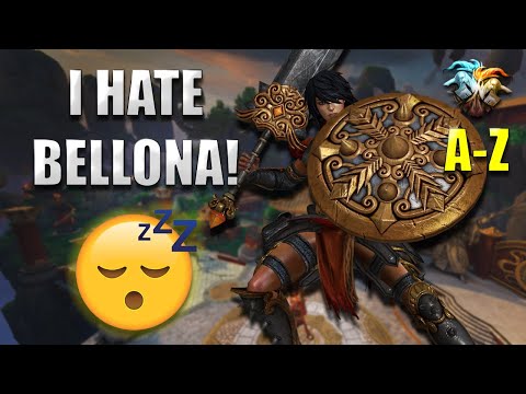I HATE BELLONA! - A-Z Series - Grandmasters Ranked Duel - SMITE