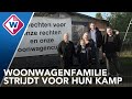 Woonwagenbewoners wonen naast rioolbuizen: 'Ze willen van ons af'